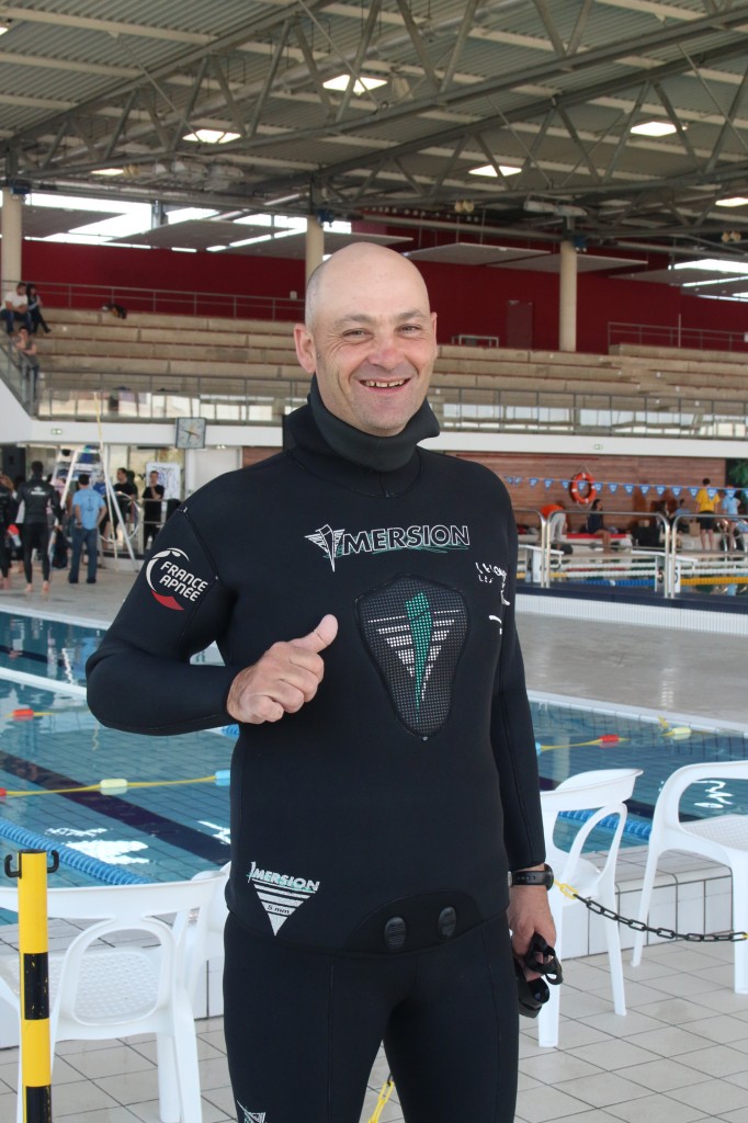 Régis Scarone après 7'53 STAT (Nîmes, 2014) photo : Nicolas Proquin