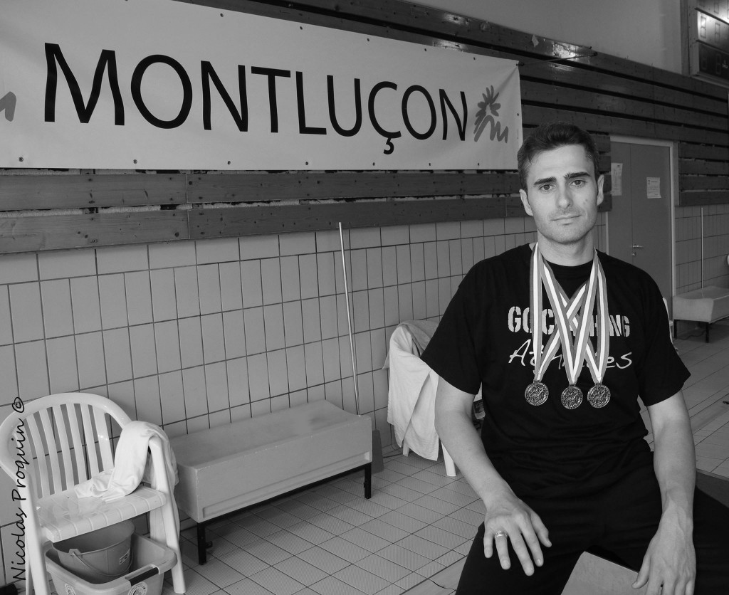 A Montluçon (Alliers) pour sa première participation au championnat national Guillaume devient champion de France 2013  photo : Nicolas Proquin 