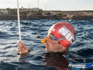 Morgan Bourc'His photo : Freediving World  