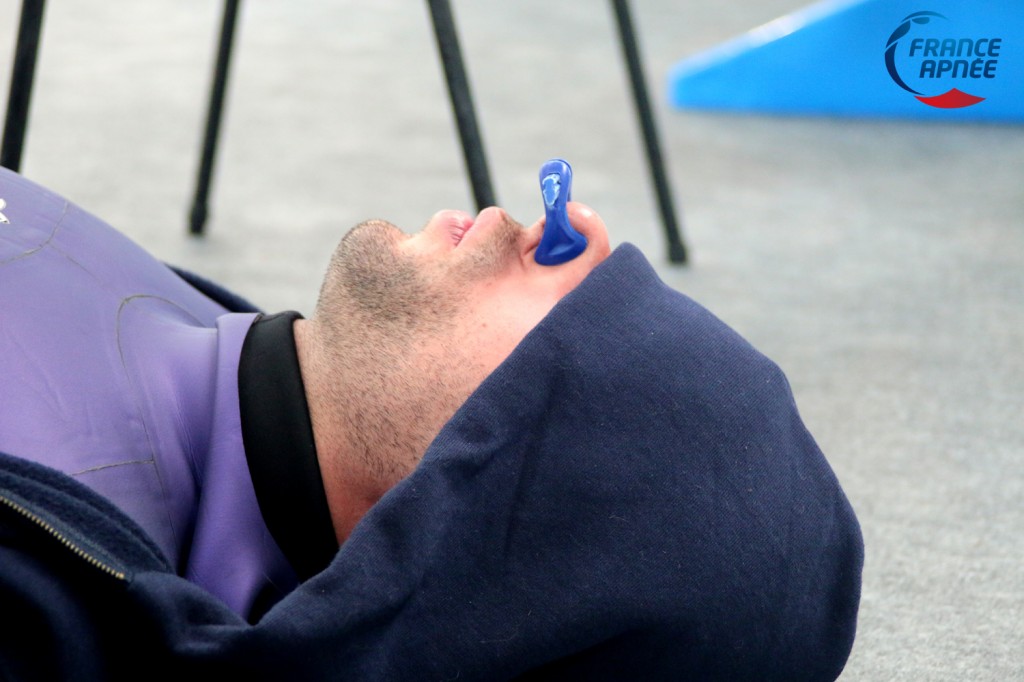 Derniers instants de concentrations pour Arthur Guérin-Boéri avant sa performance en DYN.