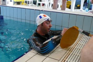 Touché ! Validé ! 300m record du monde absolu pour le champion Français ! photo : FIPSAS-CMAS