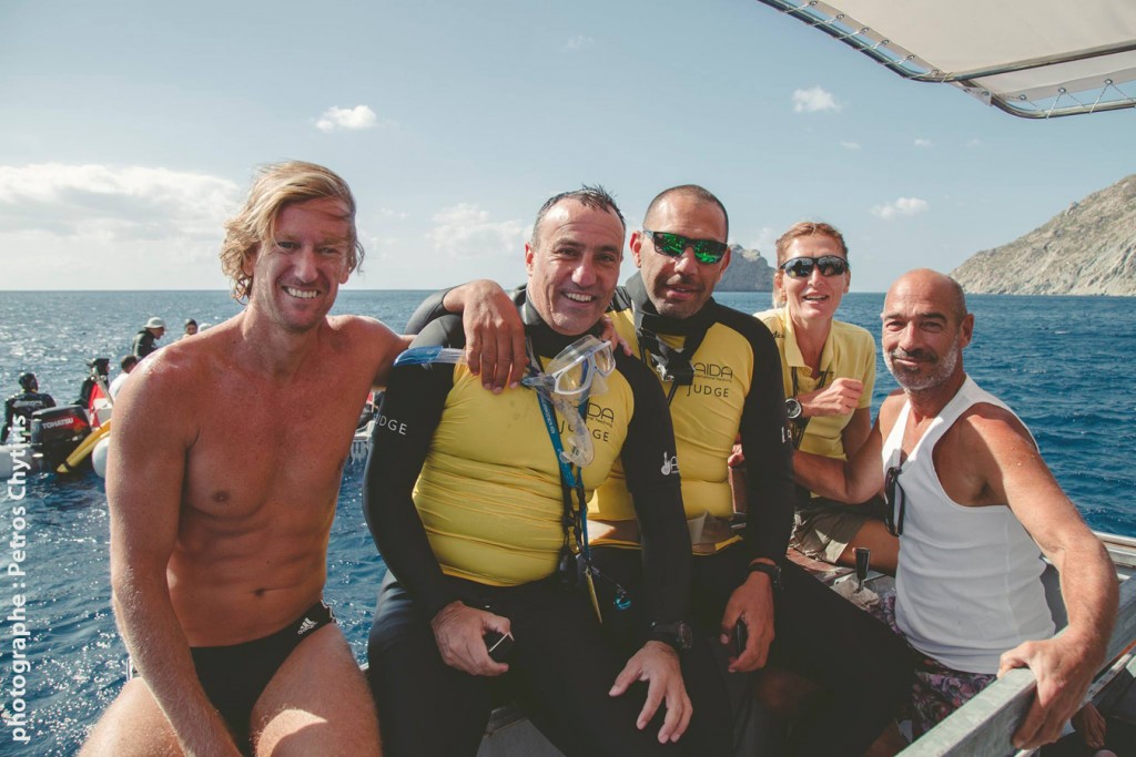 L' "authentic Big Blue", la compétition d'apnée à Amorgos ( photo : Petros Chytiris)